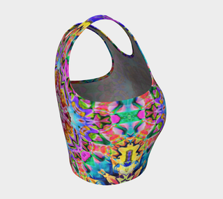 Kaleidos I | Athletic Crop Top | Makroverset