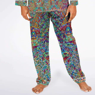Mandala Jazz Satin Pajamas | Lachlan Wardlaw