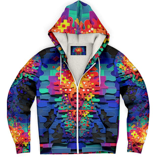Deep Band | Microfleece Zipper Hoodie | TAS Visuals
