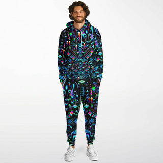 Mystic Move CYAN Fashion Hoodie and Joggers