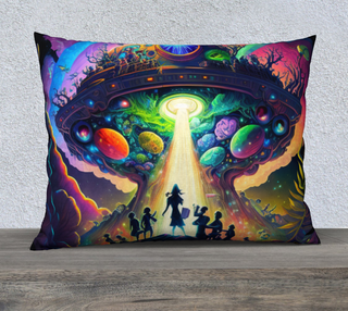 SPORSHIP 26 x 20 PILLOW CASE | ACIDMATH GUY