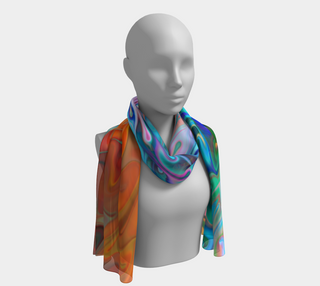 Splash Long Scarf | Art Design Works