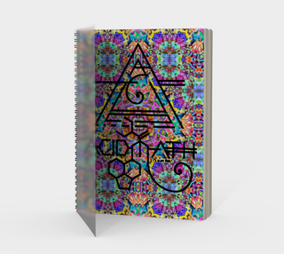 Acidmath Kaleidos I | Spiral Notebook | Makroverset