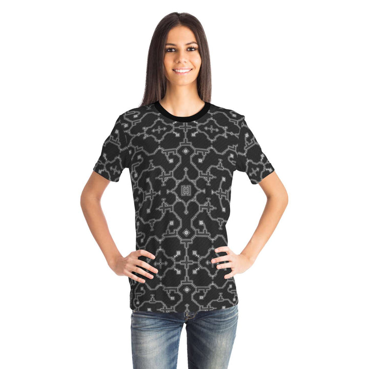 Shipibo Conibo - Black | Unisex T-Shirt | Mandalazed