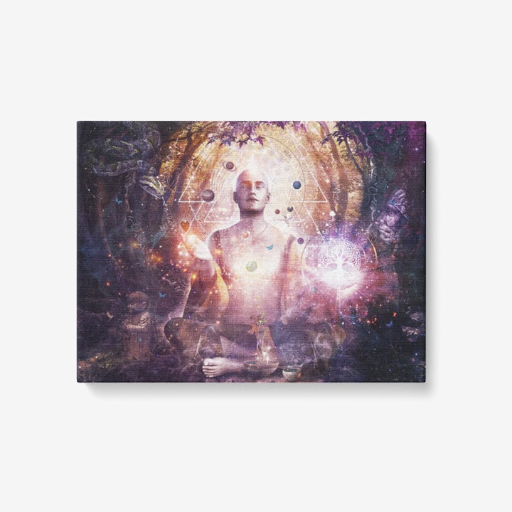 Connected To Source - 1 Piece Canvas Wall Art 24"x18" | Cameron Gray