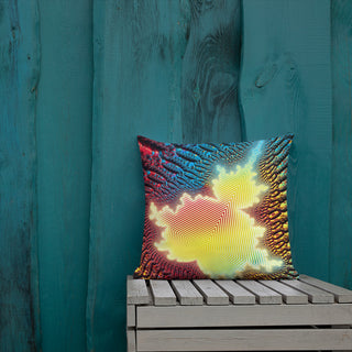 Mandelbrot Buddha | Premium Pillow | Makroverset