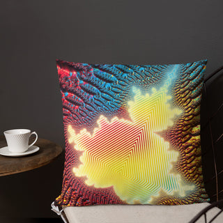Mandelbrot Buddha | Premium Pillow | Makroverset