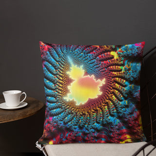 Mandelbrot Buddha | Premium Pillow | Makroverset