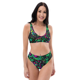 GREEN STEPS Recycled high-waisted bikini | TAS Visuals