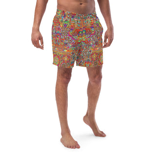 MANDALA Men's RECYCLED swim trunks | Lachlan Wardlaw