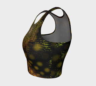 Merkaba || AthleticCropTop | by Cosmic Shiva