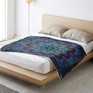 PSYCHEDELIC SYMPHONY | Microfleece Blanket | IMRAN