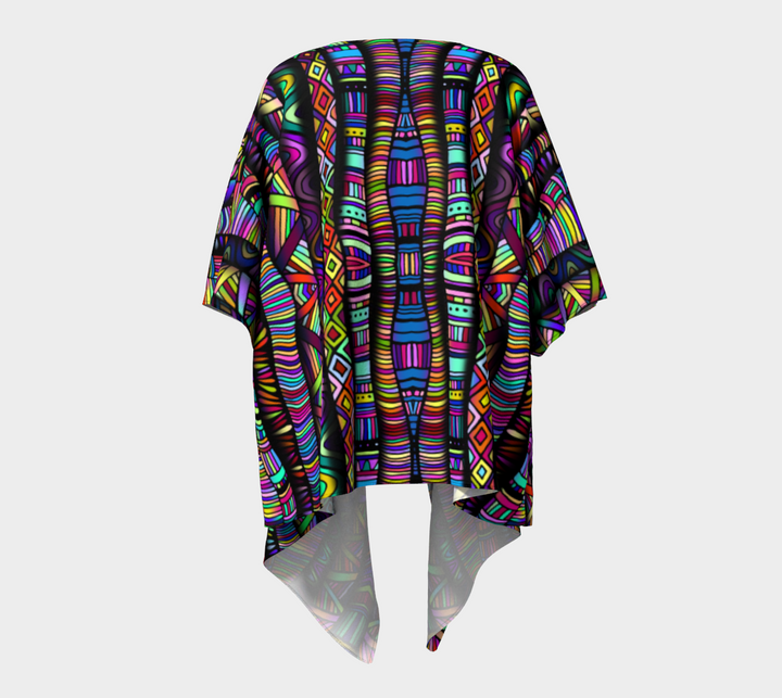 Rainbow Tribe | Draped Kimono | Hakan Hisim