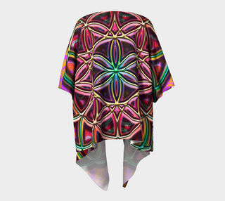 FLOWER OF LIFE | DRAPED KIMONO | IMRAN