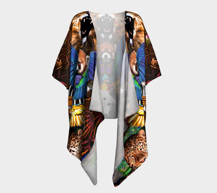 SacredLife || draped kimono  by Cosmic Shiva
