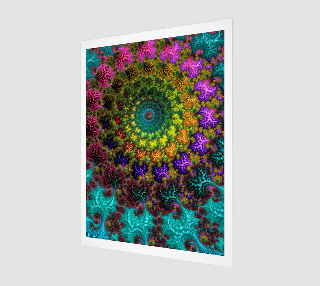 Great Cosmic Reef | Art Print | Makroverset