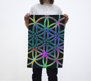 FLOWER OF LIFE | TEA TOWEL | IMRAN