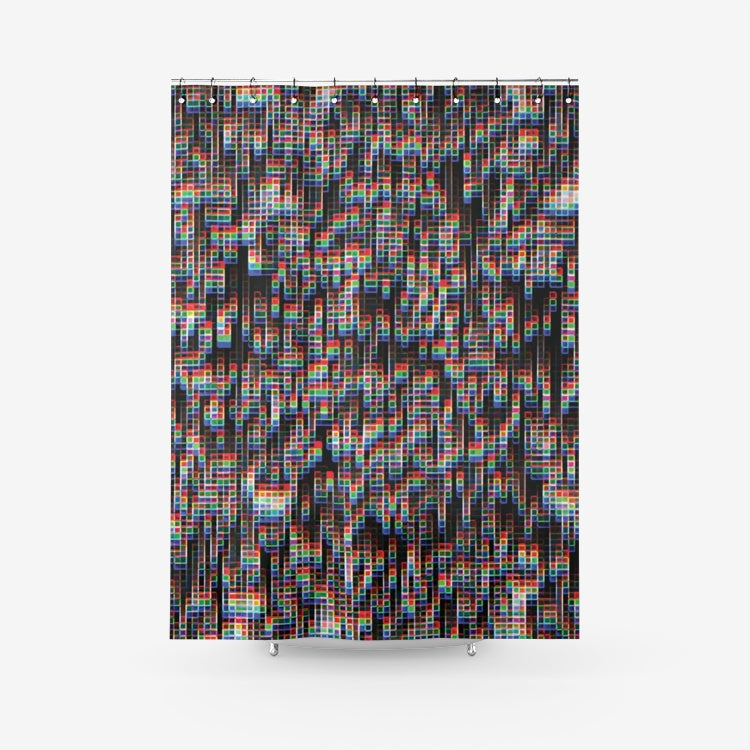 Metadata | Shower Curtain | Austin Blake