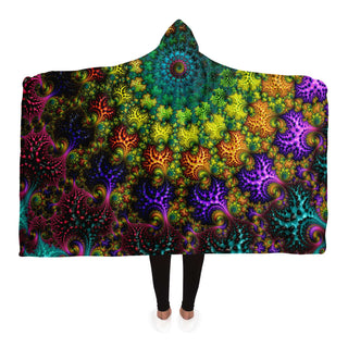 Great Cosmic Reef | Hooded Blanket | Makroverset