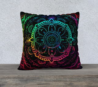 HI FI 22" x 22" PILLOW CASE | ACIDMATH AI