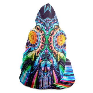 Entheogenic Encounter | Hooded Blanket | Makroverset