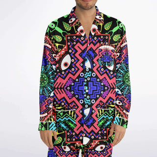 Eternal Hallway Satin Pijamas | ALGA Artworks