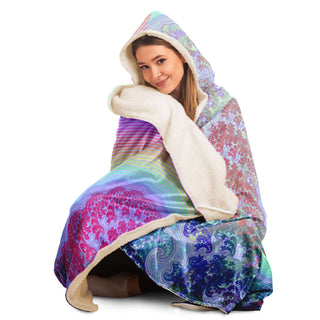 Rainbow Coast | Hooded Blanket | James Fletcher
