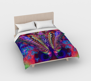 Chromatic Magus | Duvet Cover | Fractalcraft