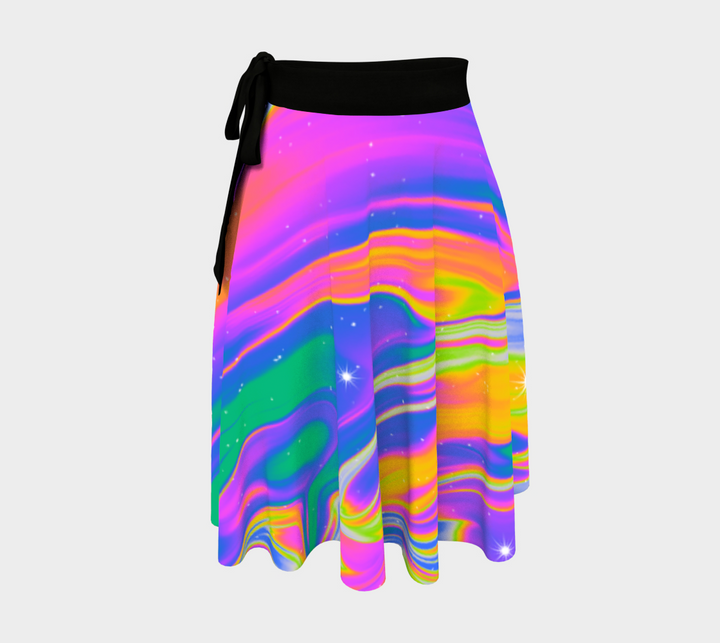 Negative | Wrap Skirt | Malavida
