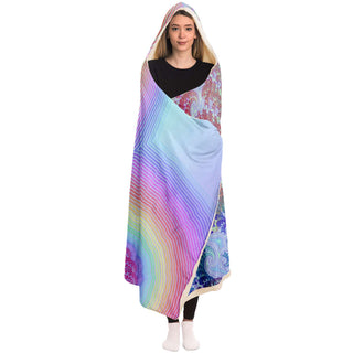 Rainbow Coast | Hooded Blanket | James Fletcher