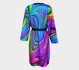 COSMIC FLOW PEIGNOIR KIMONO | PSYCHEDELIC POUR HOUSE