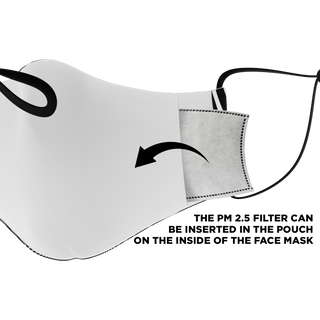 Sharp-Angled Op Art | Face Mask | Makroverset