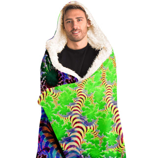 Electric Hum | Hooded Blanket | Makroverset