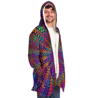 Rainbow Flow | Micro Fleece Cloak | Hakan Hisim