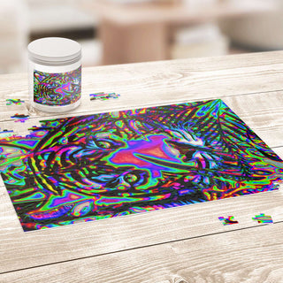 PSYCHEDELIC TIGER | JIGSAW PUZZLE | IMRAN