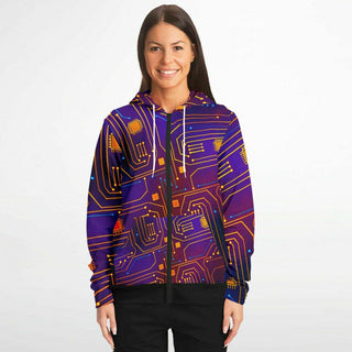 Psy Circuit 2 |  Unisex Zipper Hoodie |  Magusz