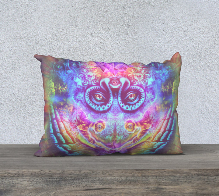 BUTTERFLY 20" X 14" PILLOW CASE | SALVIA DROID