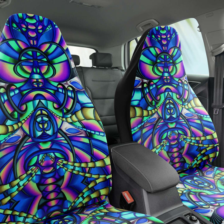 Playing In the Garden | Seat Cover | Psy Pix