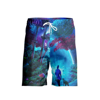 Lost Sky - Men's All-over Print Beach Shorts | Cameron Gray