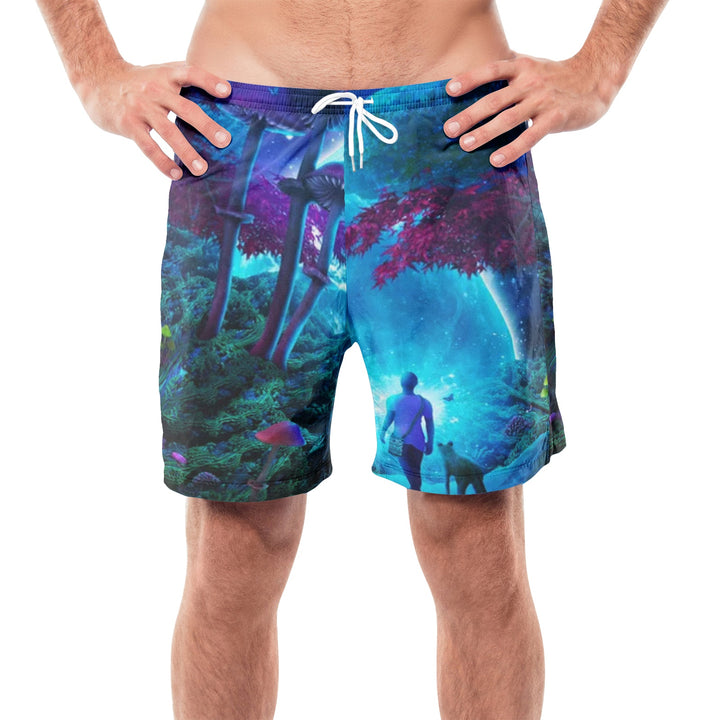 Lost Sky - Men's All-over Print Beach Shorts | Cameron Gray