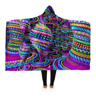 Dmt carousel | Hooded Blanket | Psypepper