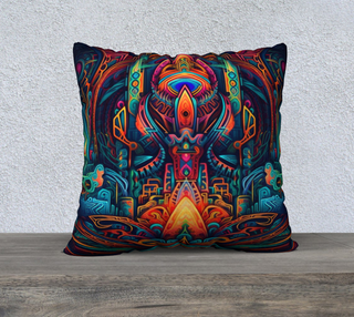 THIS IS IT 22" x 22" PILLOW CASE | ACIDMATH AI