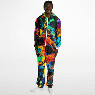 ART SPLASH Athletic Jumpsuit | GEOGLYSER