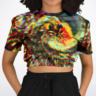 Dragon Peak | Fashion Cropped Sweatshirt | Makroverset