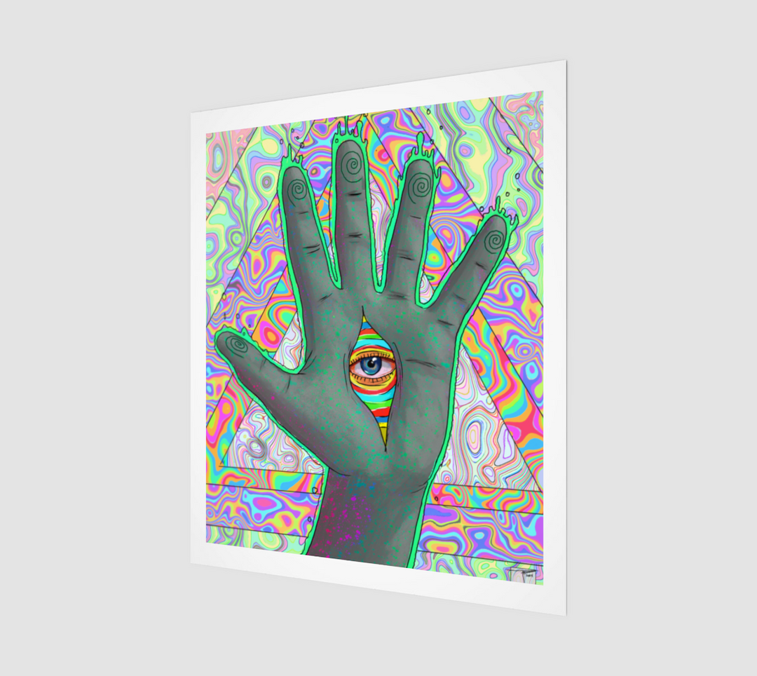 Eye Hand | Art Print 20x24 Art Print | Phazed