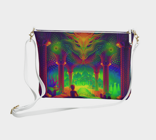 PADAWAN VEGAN LEATHER CORSSBODY PURSE | SALVIA DROID