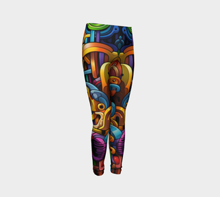 LINKAGE YOUTH LEGGINGS | ACIDMATH AI