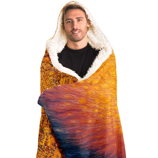 Spiral Genesis | Hooded Blanket | Mark Henson