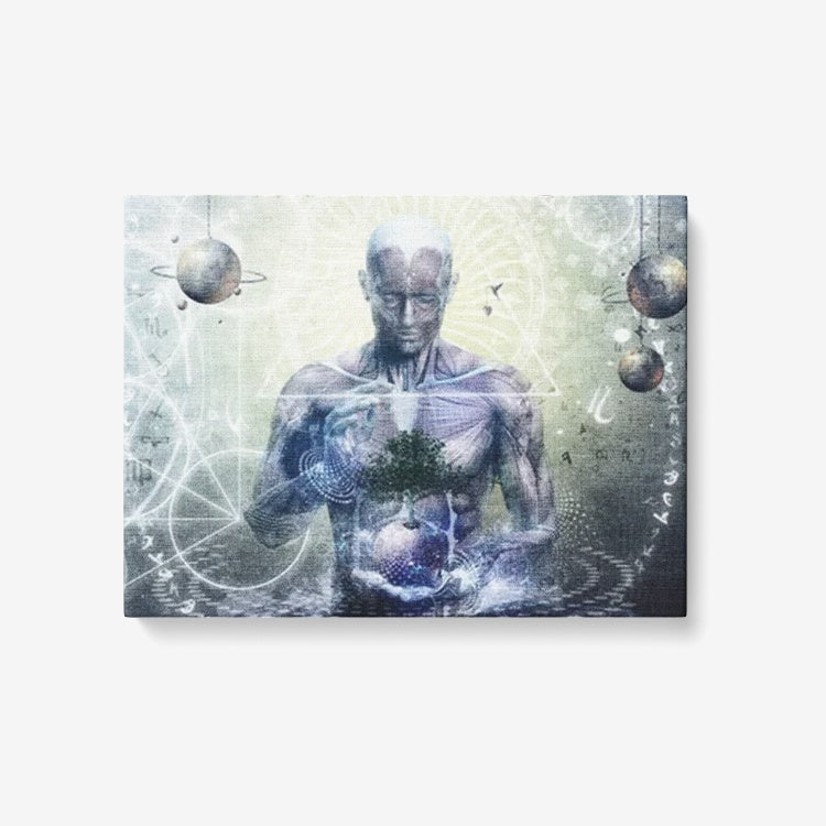 Experience So Lucid Discovery So Clear - 1 Piece Canvas Wall Art 24"x18" | Cameron Gray