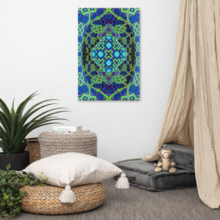DMT TEMPLE | Canvas Print | PSYPEPPER
